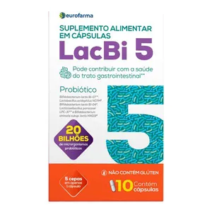 Probiótico LacBi 5 10 Cápsulas