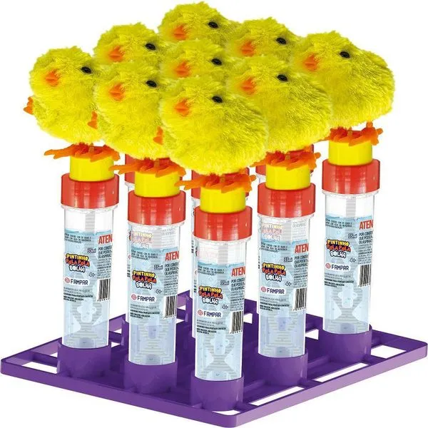 Bala Fampar Tutti-frutti 9 unidades 108g