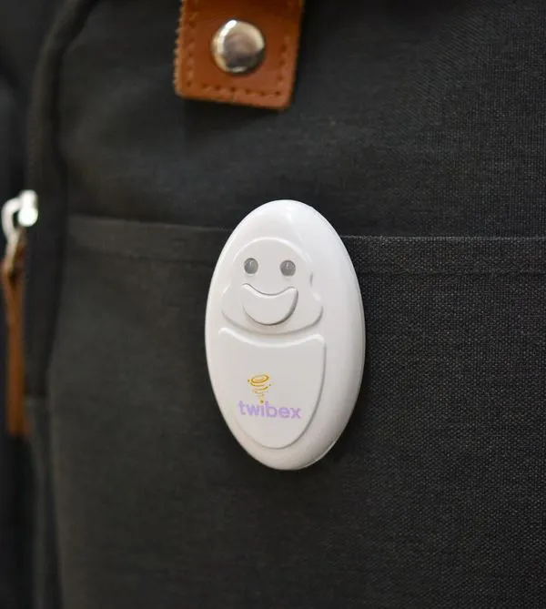 Repelente Eletrônico Ultrassônico Portátil - Twibex Branco
