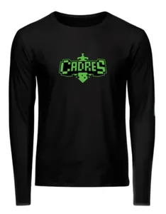 Camiseta U.V. Cadres Logo 14 / Preto