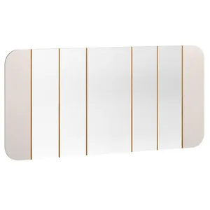 Espelho Decorativo Para Sala de Jantar 152cm Verbena N01 Off White Ypê - Lyam Decor