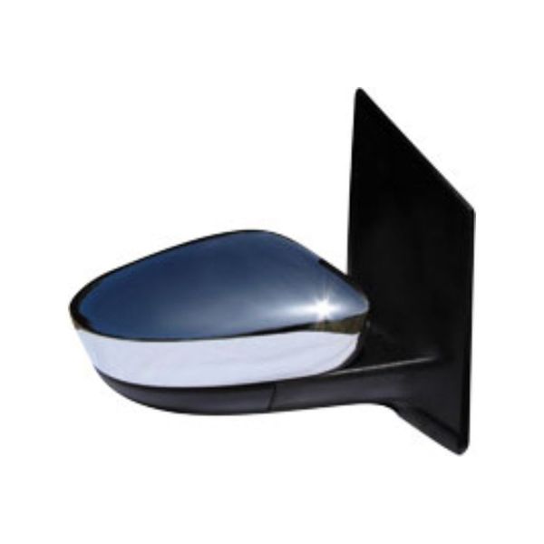 Capa de Espelho Lado Esquerdo Modelo 1992 Fox 2010 sem Furo Acabamento Cromado para Retrovisor Flash Capa de Espelho Lado Esquerdo Modelo 1992 Fox 2010 sem Furo Cromada para Retrovisor Flash
