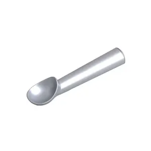 Colher Para Sorvete Formato Concha Alumínio 18x4,2x3cm LM2065 - honeyhome