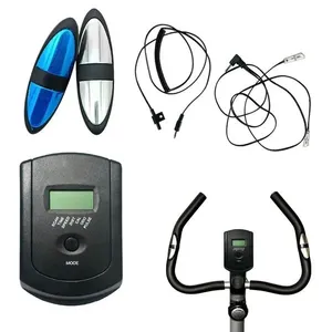 Painel Visor LCD SU-CONTR com Sensor Cardíaco para Bicicleta Spinning Branco Leva Pro Pet Painel Visor LCD SU-CONTR Sensor Cardíaco Spinning Branco Leva Pro Pet