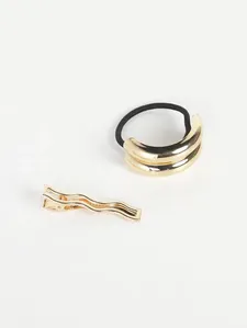 Kit Presilhas de Cabelo Bold DOURADO