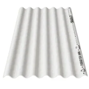 Telha De Fibrocimento Fibrotex Brasilit Cinza 244x50x0,4cm (MP) Telha De Fibrocimento Fibrotex Brasilit Cinza 244x50x0,4cm (MP)