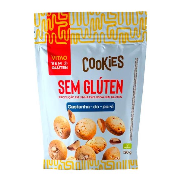 Cookies Vitao Castanha do Pará sem Glúten 120g