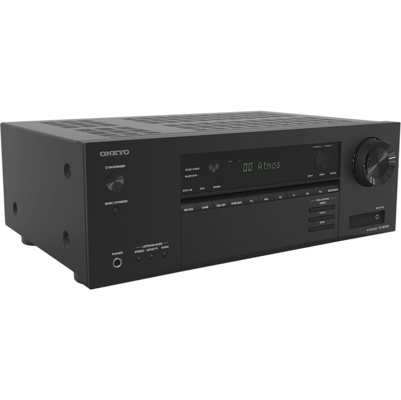 Receiver Onkyo TX-SR3100 Bluetooth 5.2 Canais 8K Ultra HD Dolby Atmos -120v