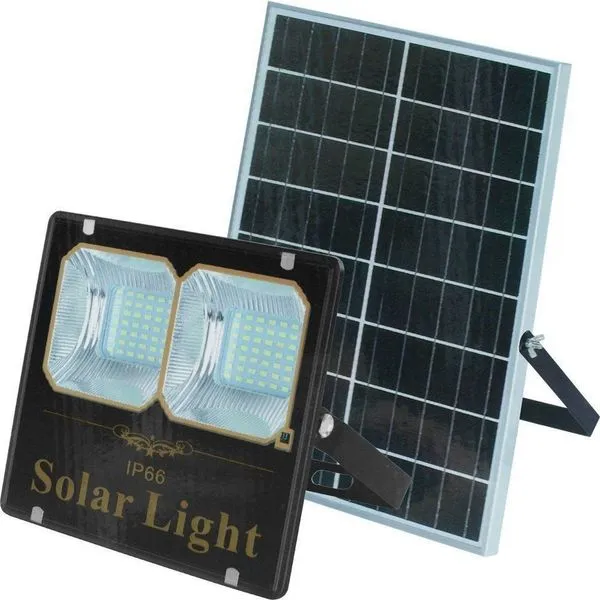 Refletor De Led Solar Automático Externo Inteligente 60 W