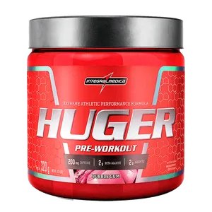 Huger Pré-Treino - Integralmédica - 320g - Bubble Gum
