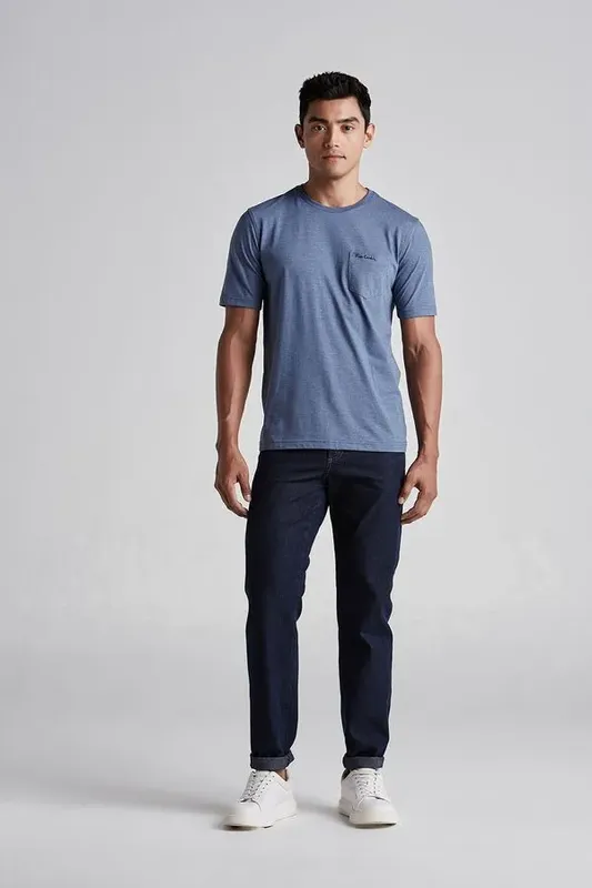 Calça Jeans Clássica - Marinho - 46