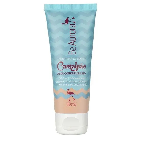 Base Líquida Be Aurora Camaleão Matte Nude Claro 01
