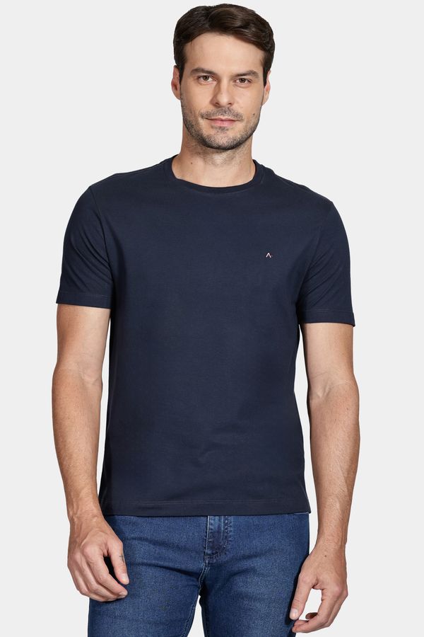 Camiseta Básica Manga Curta Marinho - M