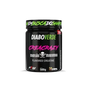 Creacrazy Mansão Maromba Pina Colada Diabo Verde 500g