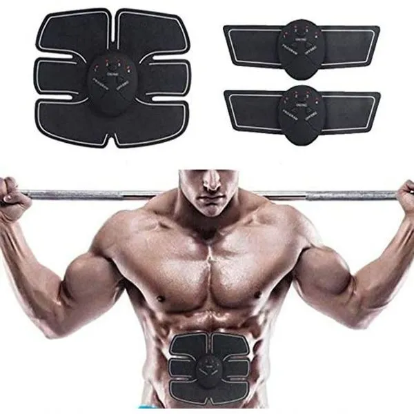 Estimulador E Tonificador Muscular Ems Fit Para Abdomen Braços E Corpo