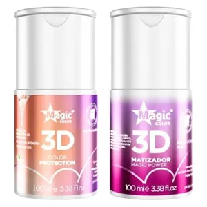 Kit Matizador E Máscara Diluidora Magic Color 100ml Pérola (MP)