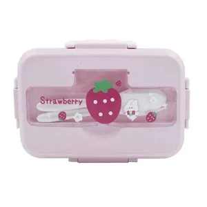 Marmita Interponte Strawberry Com Talheres HU55758 (MP)