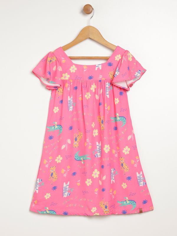 Vestido Infantil Para Menina - ROSA 10