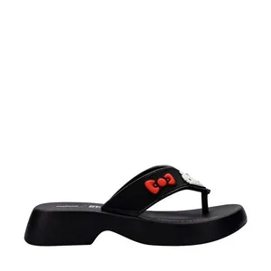Melissa Flatform + Hello Kitty Preto Branco 37992-39/40
