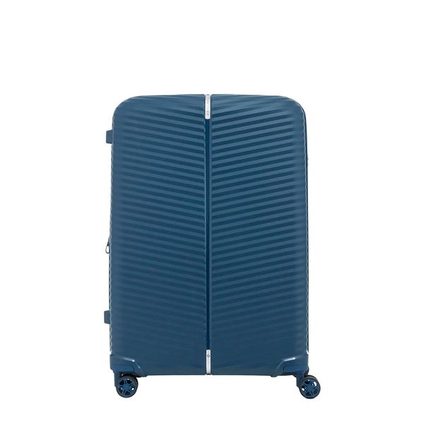 Mala Grande 32kg Polipropileno Rodas Giro 360º Varro Samsonite AZUL ESCURO