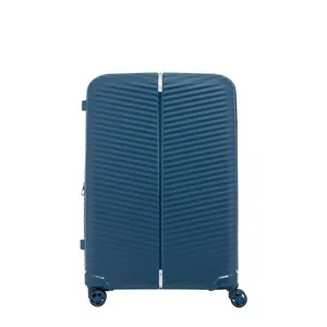 Mala Grande 32kg Polipropileno Rodas Giro 360º Varro Samsonite AZUL ESCURO