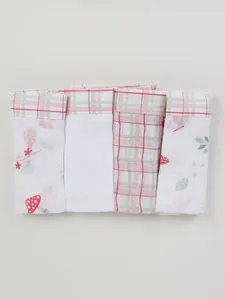 Kit com 04 Babetes Infantil ROSA