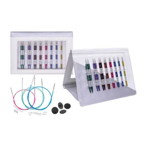 Kit de Agulhas para Tricô KnitPro SmartStix Circulares 25Pçs