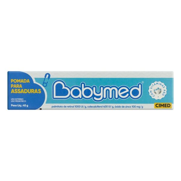 Assaduras Babymed Azul Pomada Para Assaduras 45g BABYMED POM 45G MENI