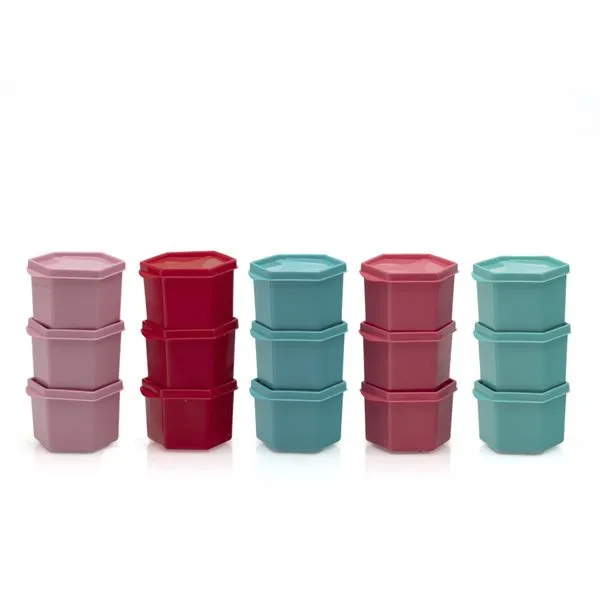 Mini Potes Line Colmeia Sortido 3 Peças 7442 - Top Line