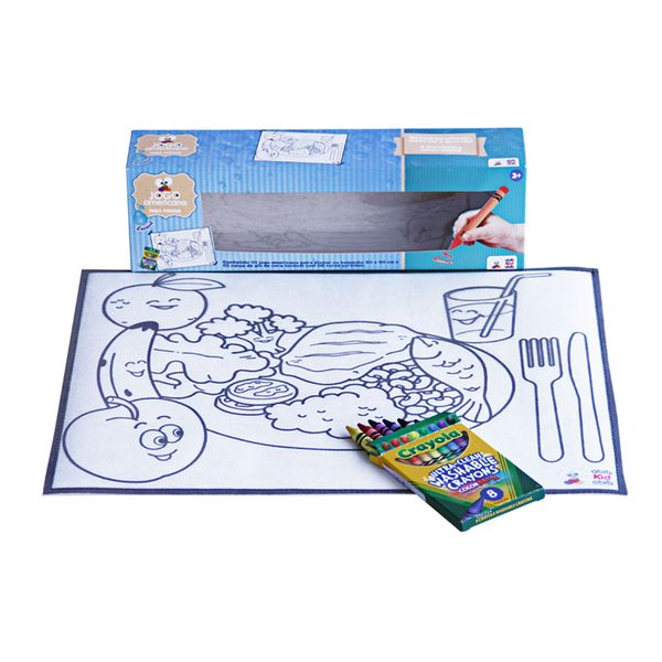 Jogo Americano para Colorir - Crayola