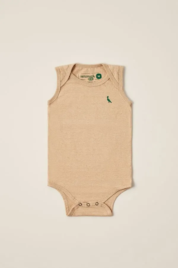 Macaquinho Reserva Mini Bebê Terra Khaki - M