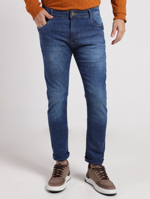 Calça Jeans Slim Masculina AZUL 48