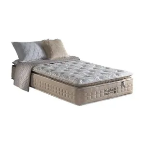 Colchão Solteirão Molas MasterPocket Ensacadas Visco Gel Comfortable Pillow Top (96x203x36) - Anjos