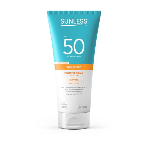 Protetor Solar Sunless Toque Seco FPS50 200g