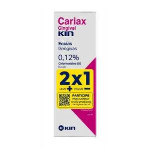 Enxaguante Bucal Cariax Gengival Kin Sem Álcool 250ml