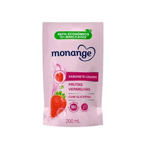 Sabonete Líquido Monange Frutas Vermelhas Refil 200ml