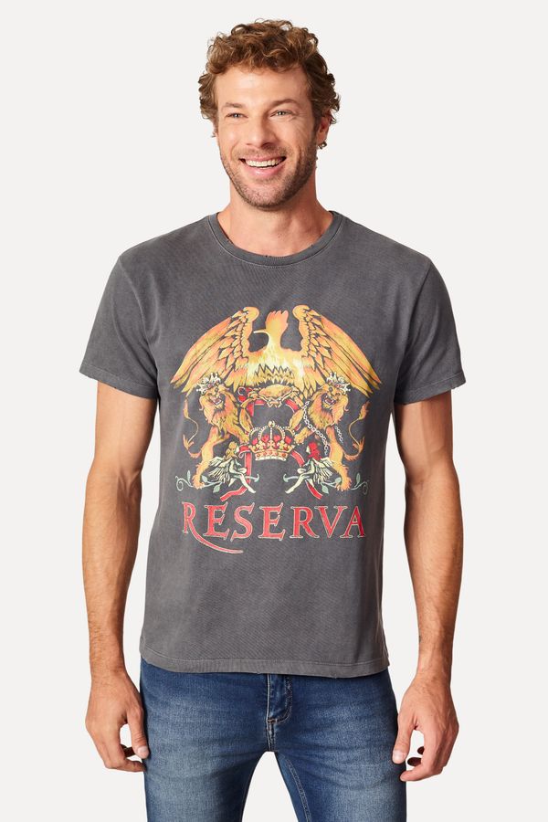 Camiseta Estampada Reserva Crown Preto - Ggg