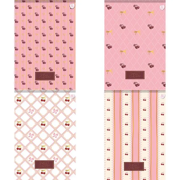 Bloco de Anotações Capa Dura Sweet Cherry 80 Folhas Sortido - Animativa