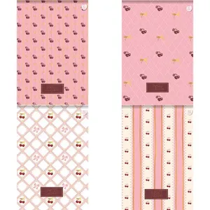 Bloco de Anotações Capa Dura Sweet Cherry 80 Folhas Sortido - Animativa