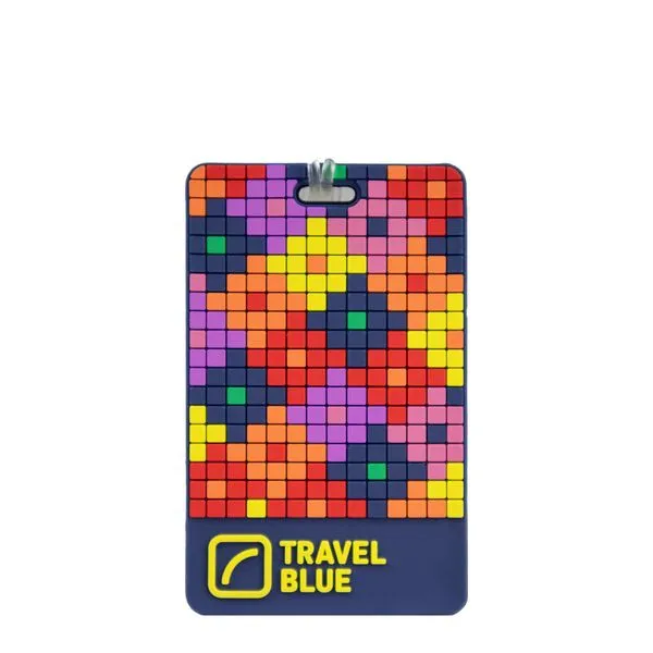 Identificador de Bagagem 101 Pixel Travel Blue AZUL