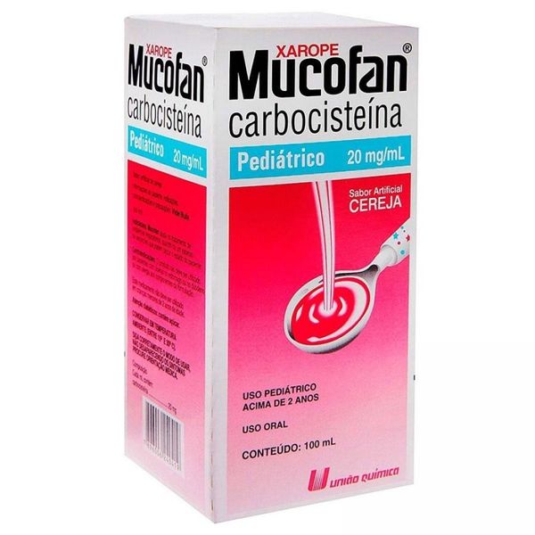 Mucofan Infantil Cereja Xarope 100ml