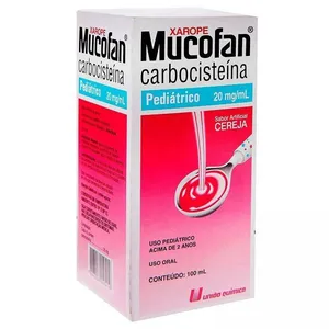 Mucofan Infantil Cereja Xarope 100ml