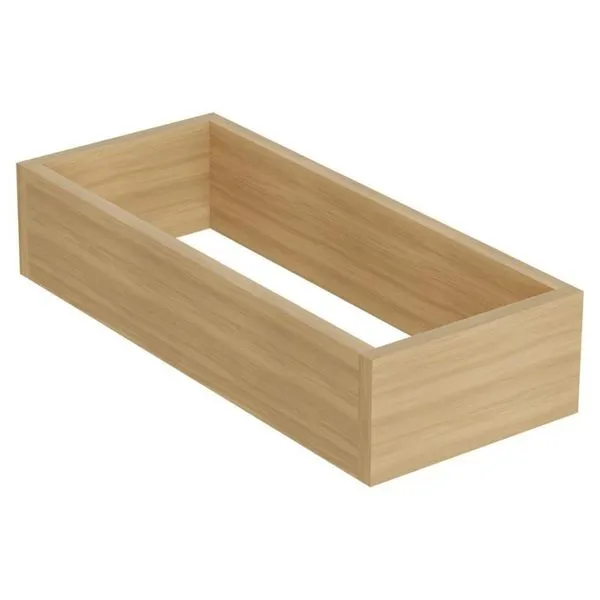 Multiuso De Cozinha Kit De Rodapé Multilinha 20x47x10cm Nature - Nesher