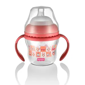 Copo de Transição First Moments + Bico Extra + Alça Removível 150 ml Rosa Fisher Price - BB1056OUT [Remanufaturado] BB1056OUT