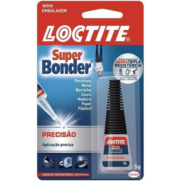 Cola Super Bonder 5 G - Loctite Sem Variação único