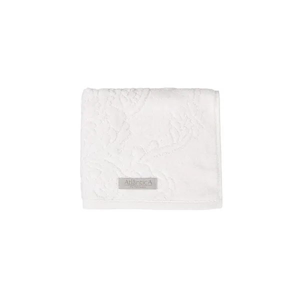 Toalha Rosto Amalfi Algodão Off White 48x80cm 200766 - Tecelagem Atlântica