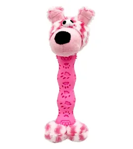 Cachorro Salsicha Soft Hércules Rosa Rosa