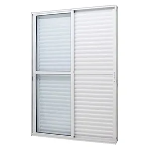 Porta de Correr Veneziana Caribe 3 Folhas 215x150cm Branco - 1068-3374 - JAP