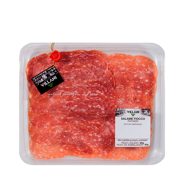 Salame Fiocco Fatiado Villani Salumi – 90g