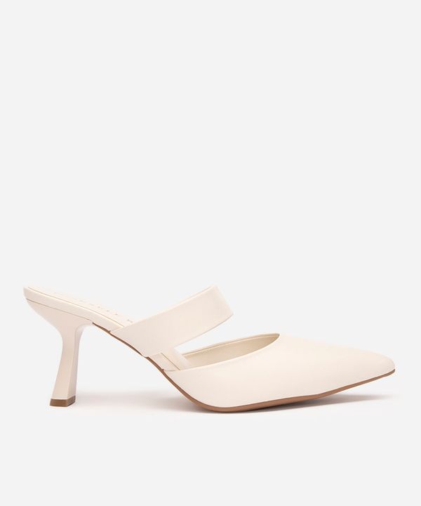 scarpin mule salto alto bico fino oneself off white 34